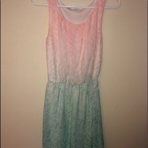 Thick-strapped spring dress